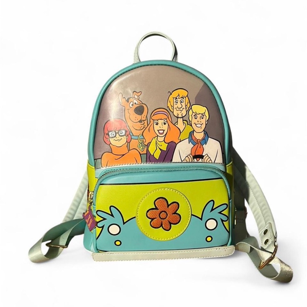 Scooby-Doo Loungefly Backpack - Green and Blue